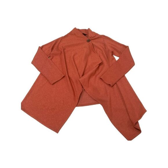 Asymmetrical Wrap Cardigan  - Picture 1 of 5